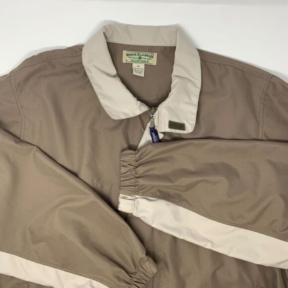 Boca Classic Men's‎ Lightweight Jacket Khaki/Beige Size XL